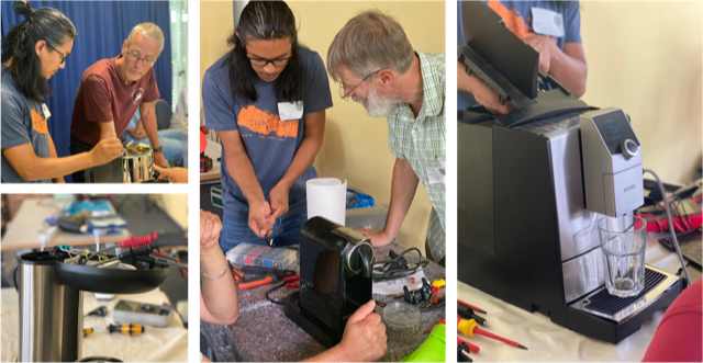 Repair Café im Juli – Tag der Kaffeemaschinen